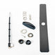 1968 - 1972 Nova Complete "T" Handle Shifter Rebuild Kit, Cotter Pin Style, Angle 3