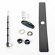 1968 - 1972 Nova Complete "T" Handle Shifter Rebuild Kit, Screw In Style, Angle 2