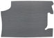 1967 Chevelle Trunk Mat, Original Style Vinyl / Rubber with Gray Houndstooth