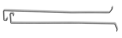 1968 - 1972 Chevelle Trunk Lid Hinge Torsion Bars (Convertible), Pair