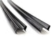 1966 - 1967 Chevelle Trunk Rubber Gutter Lip Edge Channels Set, Pair, Angle 2