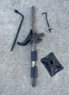 1971 - 1972 Chevelle Trunk Bumper Jack Mast Assembly Kit, Original GM Used, Angle 6