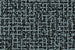 1968 - 1972 Nova Trunk Mat, Original Style Vinyl / Rubber with Aqua Herringbone Pattern, Angle 2
