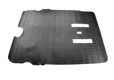 1968 - 1972 Nova Trunk Mat, Original Style Vinyl / Rubber with Gray Herringbone Pattern