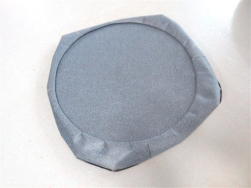 Spare Tire Cover with Herringbone Pattern, Felt Material, Angle 4