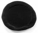 Custom Fitted Spare Tire Cover in Black Felt