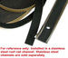 1967 - 1981 Chevelle Roof Rail Channel to Body Black Foam Tape Weatherstripping, 15' Roll, Angle 2