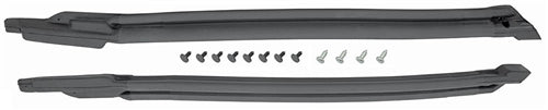 1968 Chevelle Convertible Pillar Post Rubber Weatherstrip Seals, Angle 2