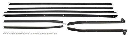 1969 Chevelle Windowfelts, Convertible, 8 Piece Kit, Authentic OE Style