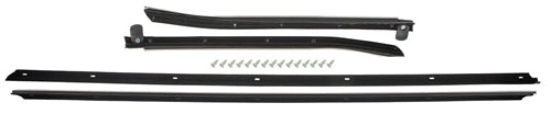 1969 Chevelle Windowfelt Kit, CONVERTIBLE, OE Style Outer 4 Piece Set