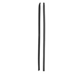 1966 - 1967 Chevelle Vent Window Vertical Run Channels, Pair, Angle 3