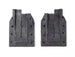 1966 - 1967 Chevelle Door Jamb Quarter "U" Rubber Seals, Pair, Hardtop and Convertible