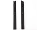 1970 - 1972 Chevelle Rear Quarter Window Rubber Seal Weatherstrips, Pair, Angle 2