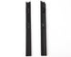 1970 - 1972 Chevelle Rear Quarter Window Rubber Seal Weatherstrips, Pair, Angle 2