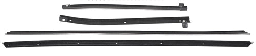 1970-1972 Chevelle Outer Windowfelt Set, Convertible, 4 Piece, Authentic OE Style