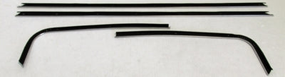 1970 - 1972 Chevelle Coupe 4 Piece Outer Only Set, FLAT Bead Replacement Style