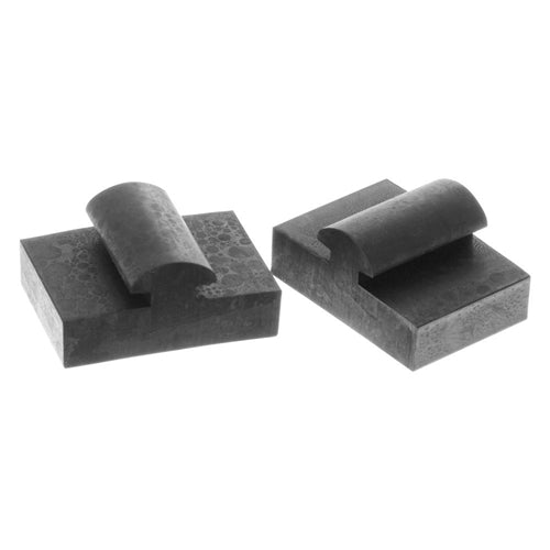 1968 - 1972 Chevelle Rear Hood Rubber Bumpers, Pair