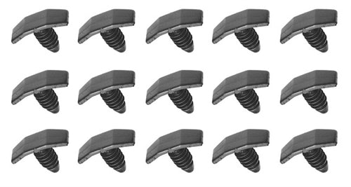 1968 - 1972 Chevelle Hood to Cowl Seal Clips Set, Plastic