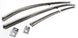 1968 Chevelle Stainless Steel Roof Rail Weatherstrip Channels Set