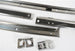 1969 Chevelle Stainless Steel Roof Rail Weatherstrip Channels Set, Angle 3