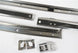 1969 Chevelle Stainless Steel Roof Rail Weatherstrip Channels Set, Angle 3