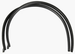 1968 Chevelle Vent Window Glass Run Vertical Channel Rubber Weatherstrips, Pair