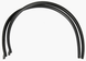 1968 Chevelle Vent Window Glass Run Vertical Channel Rubber Weatherstrips, Pair