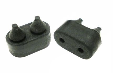 1968 - 1972 Chevelle Door Rubber Bumpers Stoppers - Pair