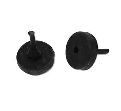 Trunk Deck Lid Rubber Bumpers, Pair