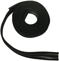 1968 - 1974 Nova Door Glass Felt Liner, Pair, Angle 4