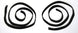 1968 - 1974 Nova Door Glass Felt Liner, Pair, Angle 5