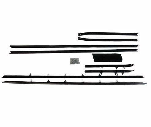 1968 - 1972 Nova Windowfelts, Original Style Complete Set, 8 Piece Kit