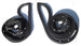 1968 - 1974 Nova Door / Roof Weatherstrips, 2 Door, Pair, Angle 2