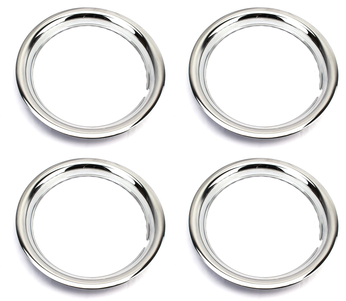 Custom 15 X 6 Wheel Trim Rings Set of 4, Rally Wheel Style