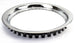 Custom 15 X 6 Wheel Trim Rings Set of 4, Rally Wheel Style, Angle 3