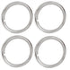 Custom 14 X 6 Wheel Trim Rings Set of 4, Rally Wheel Style