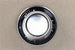 1971 - 1972 Chevelle 5 Spoke Wheel Center Caps Set with Raised Embossed Bowtie, Angle 4