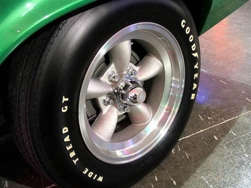 YENKO Wheel Center Cap Decals, Each, Angle 2