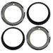 14 X 7 Wheel Trim Rings Set, Rally Wheel Style, Set Of 4