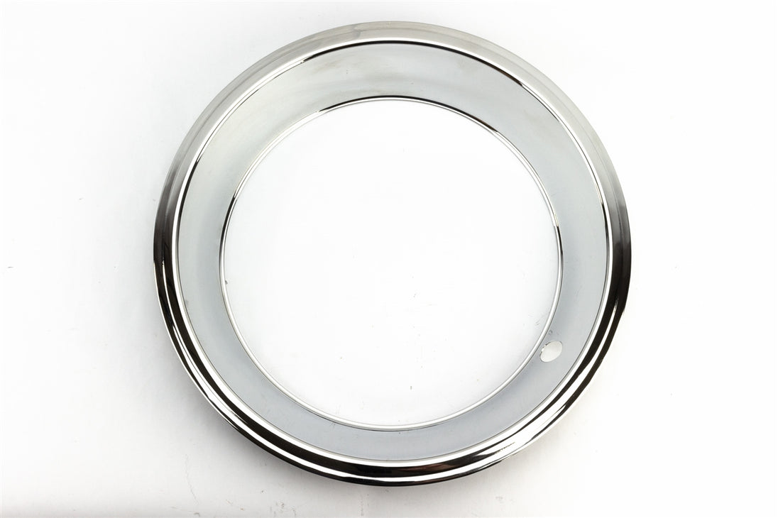 14 X 7 Wheel Trim Rings Set, Rally Wheel Style, Set Of 4, Angle 2