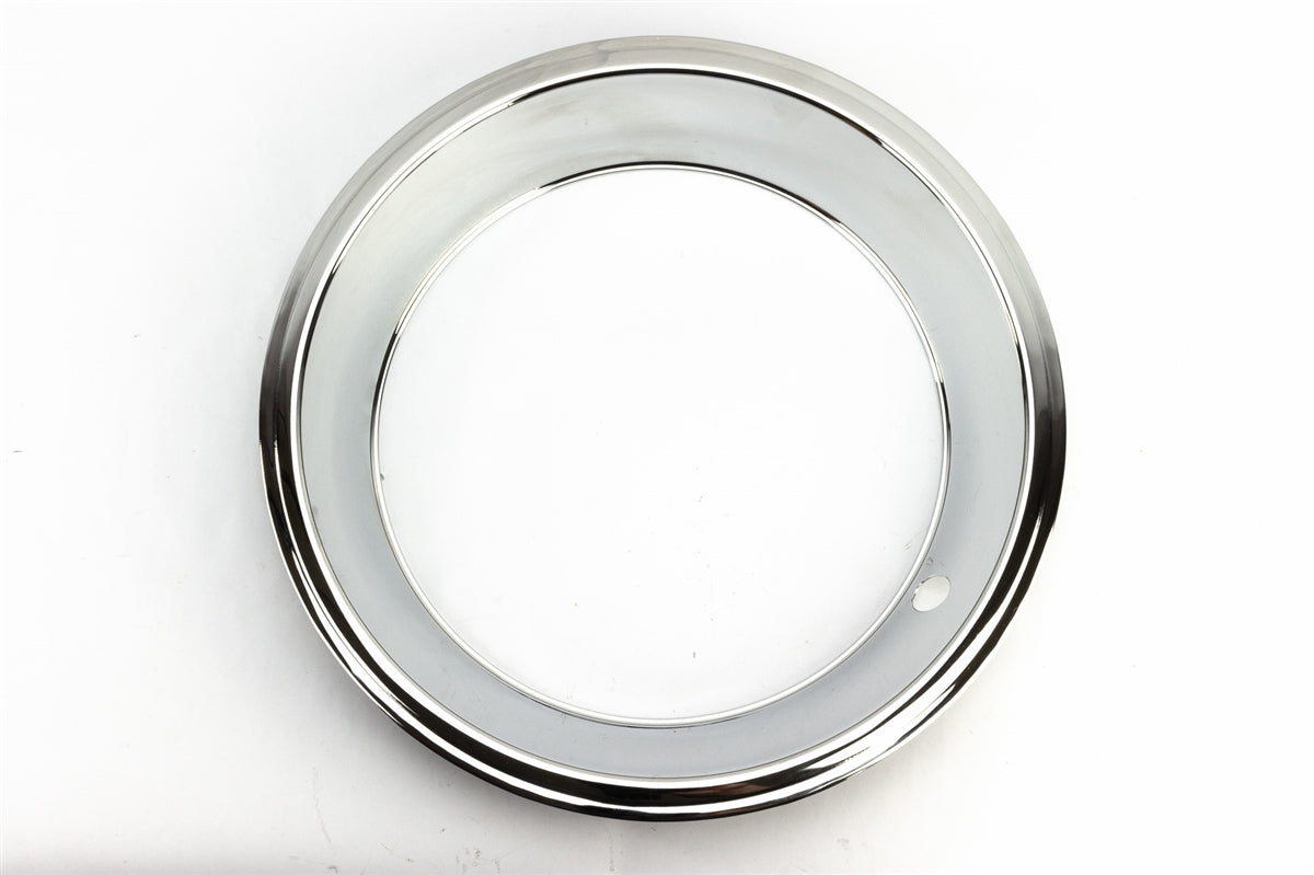14 X 7 Wheel Trim Rings Set, Rally Wheel Style, Set Of 4, Angle 2