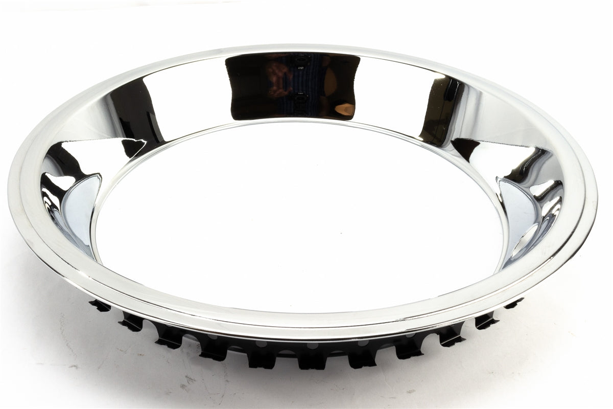 14 X 7 Wheel Trim Rings Set, Rally Wheel Style, Set Of 4, Angle 3