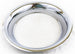 15 X 8 Chevy Rally Wheel Trim Rings, Replacement Style with Rounded Smooth Edge, Set 4, Angle 2