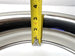 15 X 8 Chevy Rally Wheel Trim Rings, Replacement Style with Rounded Smooth Edge, Set 4, Angle 6