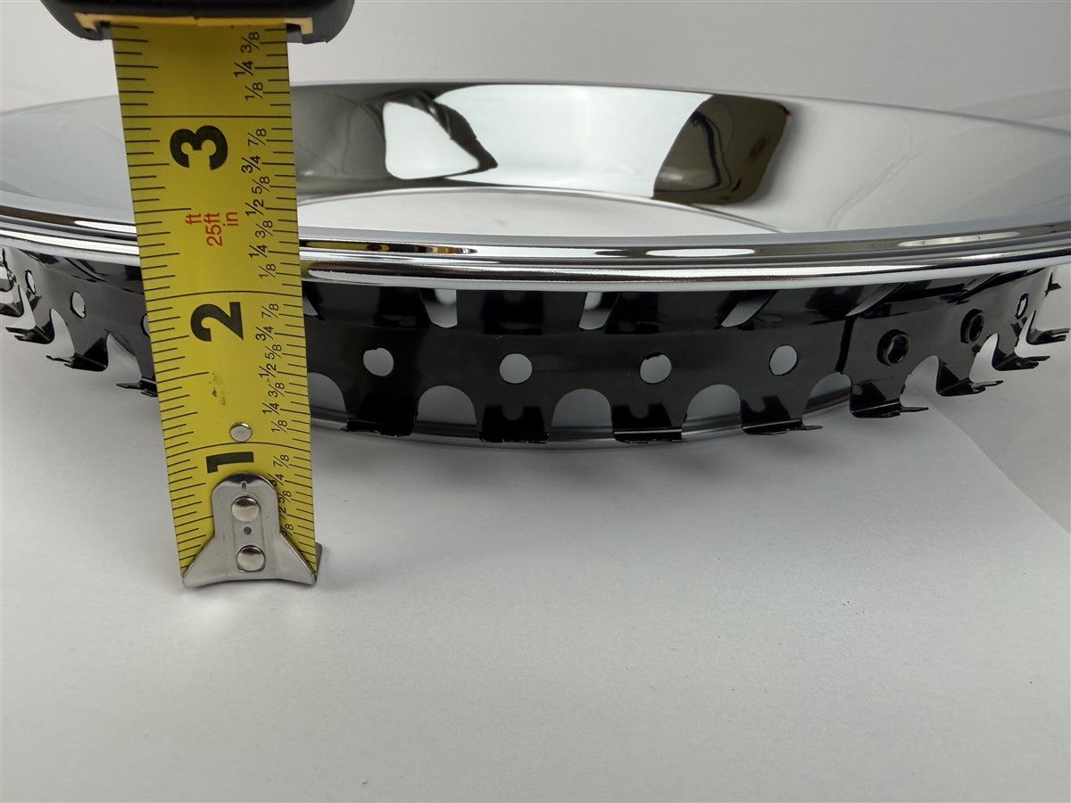 15 x 7 Rally Wheel Trim Rings, Stepped Edge, Set of 4, Angle 6