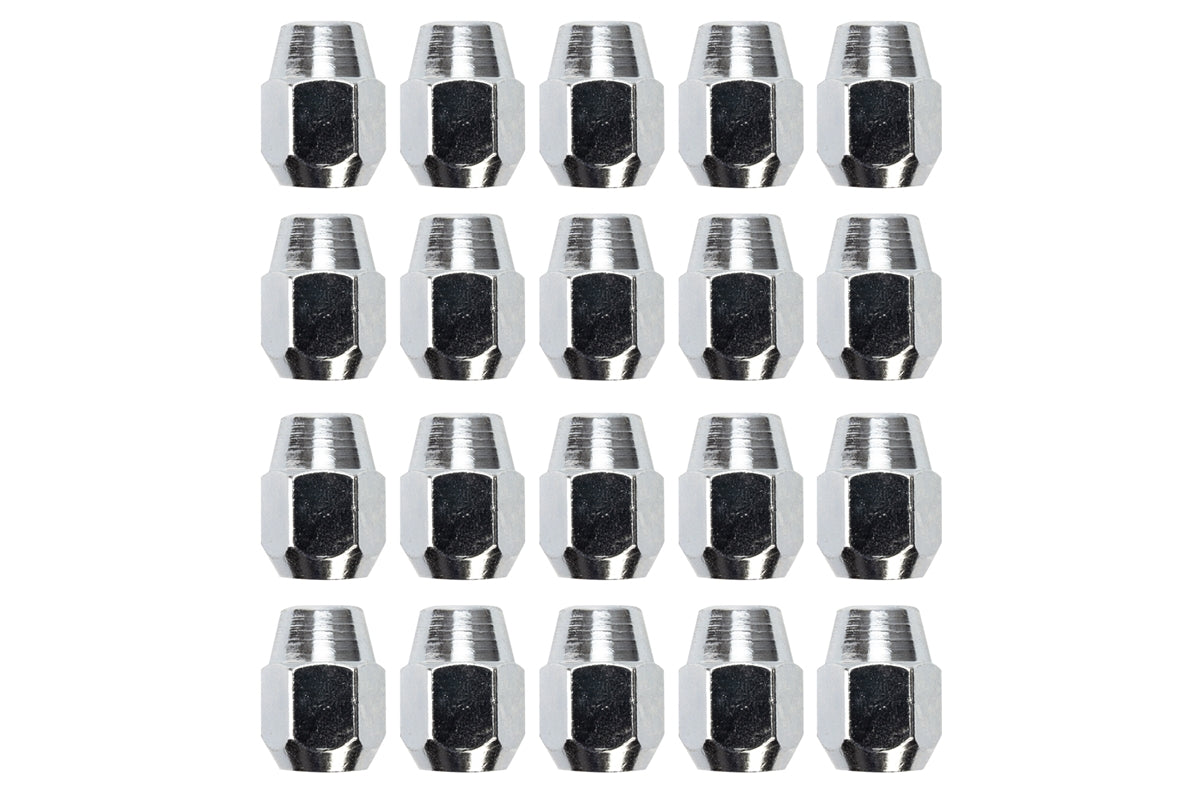 Custom Steel Wheel Chrome Lug Nut Set 20 Piece Kit