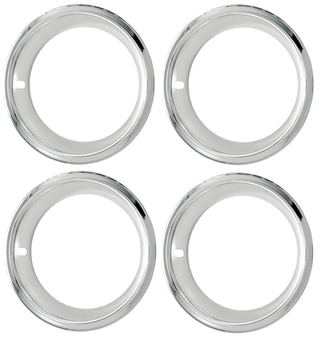 14 X 7 Wheel Trim Rings for 5 Spoke SS Super Sport Deep Dish Style Rims, Set of 4