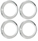 14 X 7 Wheel Trim Rings for 5 Spoke SS Super Sport Deep Dish Style Rims, Set of 4