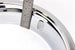 14 X 7 Wheel Trim Rings for 5 Spoke SS Super Sport Deep Dish Style Rims, Set of 4, Angle 4