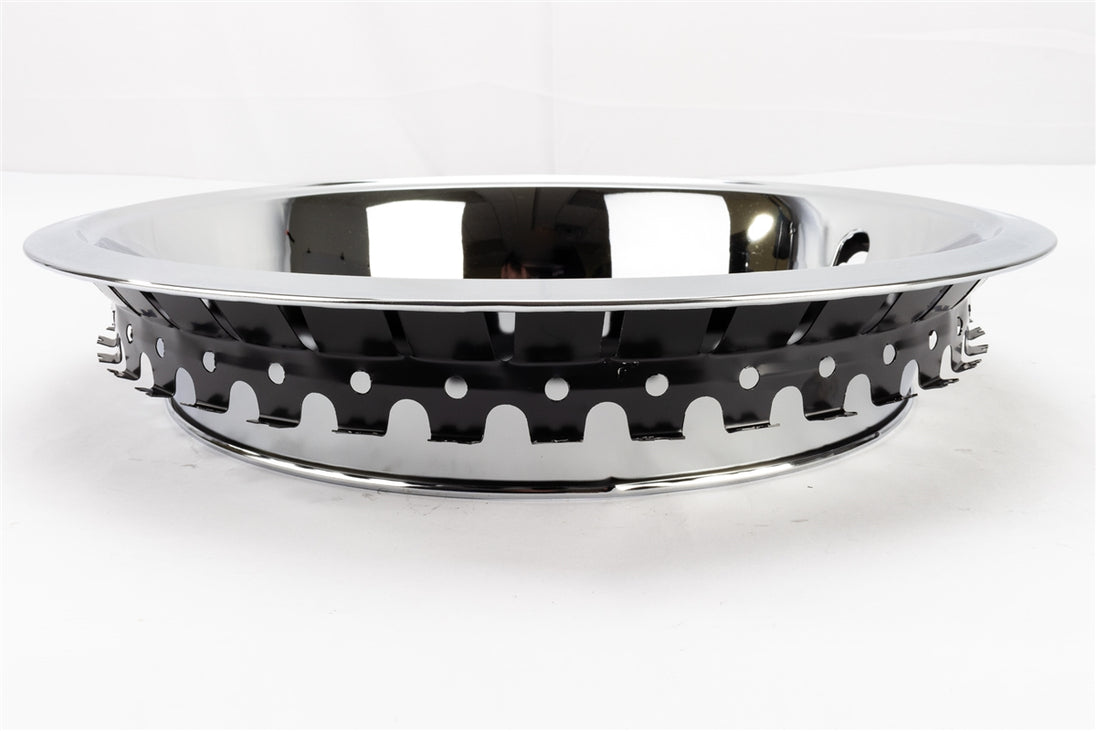 14 X 7 Wheel Trim Rings for 5 Spoke SS Super Sport Deep Dish Style Rims, Set of 4, Angle 5